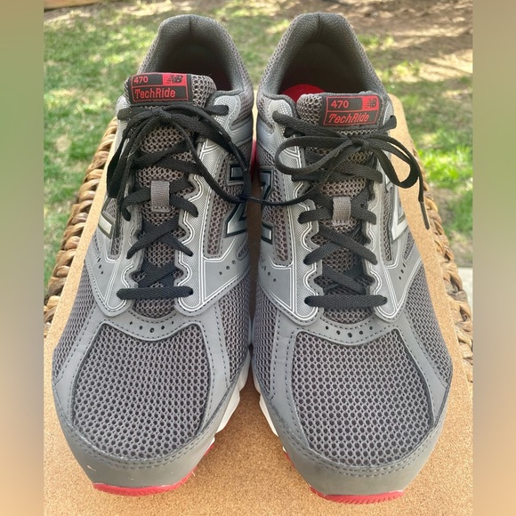NEW Men’s New Balance 470v1 Gray Red ME470LG1 Running Shoes. Size 14 (2E) Wide main image 11